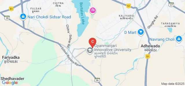 Swami Vivekanand Homoeopathic Medical College and Hospital, Bhavnagar Map