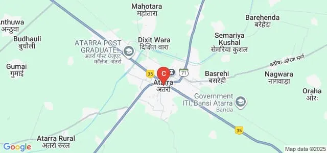 Dasharath Mahavidyalay, Baheri Map