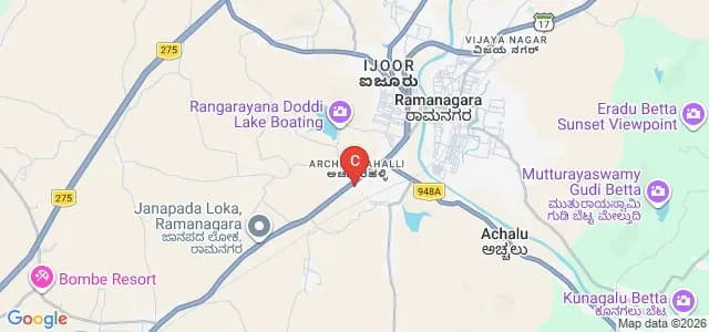 Patel College of Pharmacy, Ramanagara Map