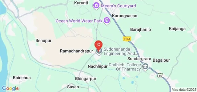 Suddhananda School of Management and Computer Science, Bhubaneswar Map