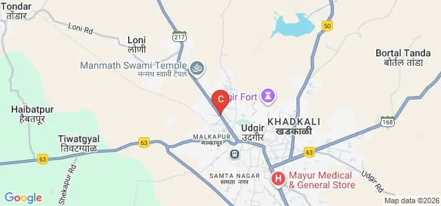 Mauli Homoeopathic College and Research Institute, Latur Map