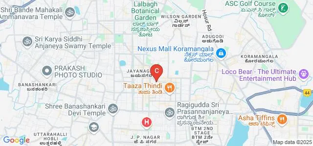 BES Institute of Technology, Bangalore Map