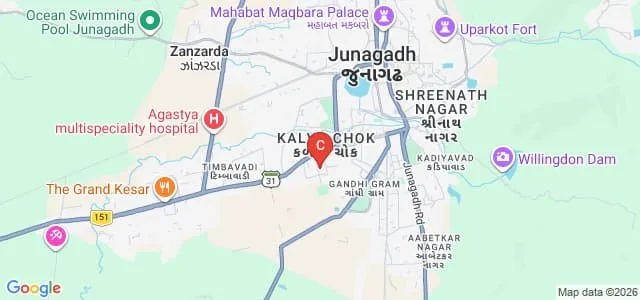 College of Agriculture, Junagadh Agricultural University, Junagadh Map