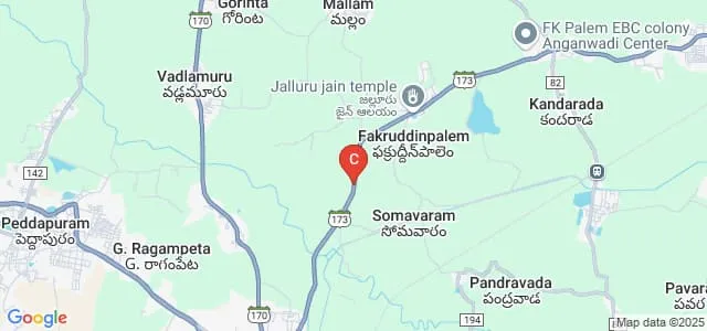 Ideal College of Arts and Sciences, Kakinada Map
