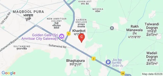 Sri Guru Teg Bahadur College of Education, Amritsar Map