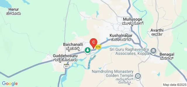 Government Engineering College, Kushalnagar Map