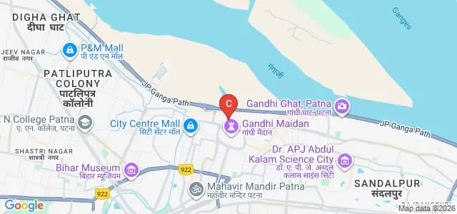 Magadh Mahila College, Patna Map