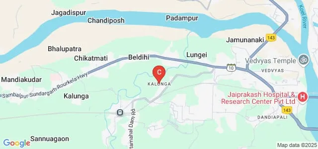 Rourkela Institute of Technology, Rourkela Map