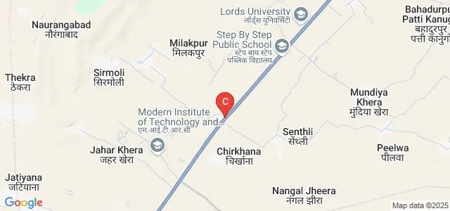 Shri Krishna Academy of Legal Education, Alwar Map