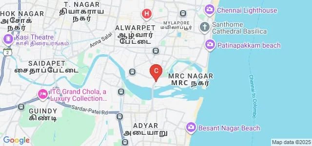 Dr MGR Janaki College of Arts and Science for Women, Chennai Map
