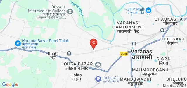 Maa Saraswati Mahila PG College, Varanasi Map