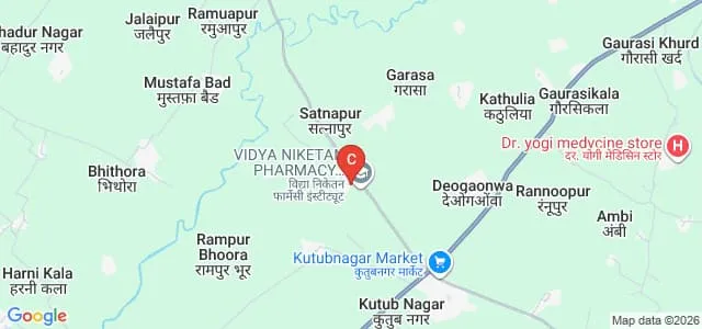 Vidya Niketan Pharmacy, Sitapur Map