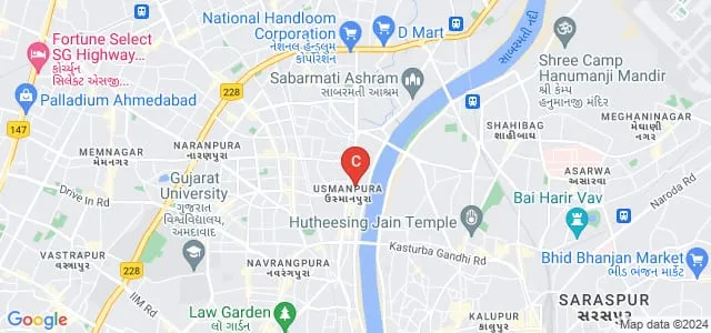 Asia Pacific Commerce College, Ahmedabad Map