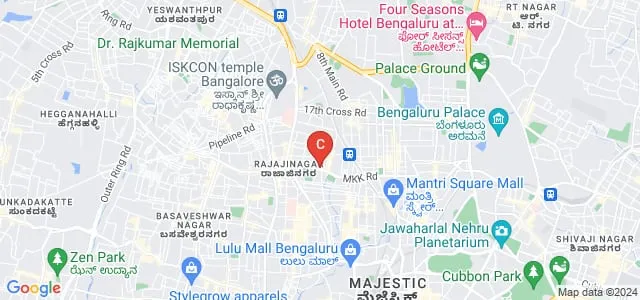 Mariyappa First Grade College, Bengaluru Map