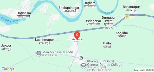 Ambigeria Government College, Paschim Medinipur Map
