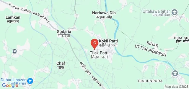 Radhakrishna Mahila Mahavidyalaya, Kushi Nagar Map