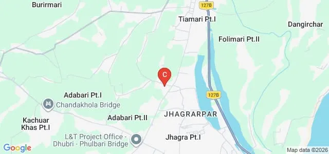Dhubri PGTT College, Jhagrarpar Map