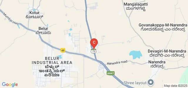 Shri CB Guttal Ayurvedic Medical College and Hospital, Dharwad Map