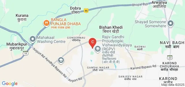 Sri Satya Sai College of Engineering, Bhopal Map
