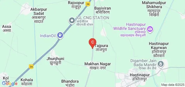 Mawana College of Law, Mawana Map