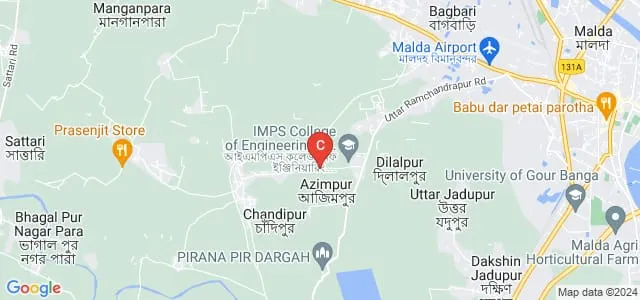 Malda Paramedical College, Malda Map