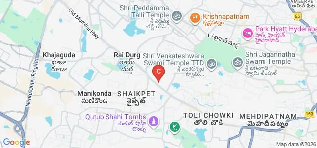 G Narayanamma Institute of Technology and Science For Women, Hyderabad Map