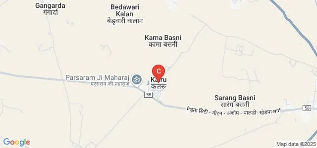 Prabhakar Degree College, Nagaur Map