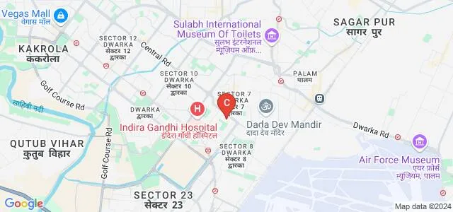 Integrated Institute of Technology, Dwarka Map