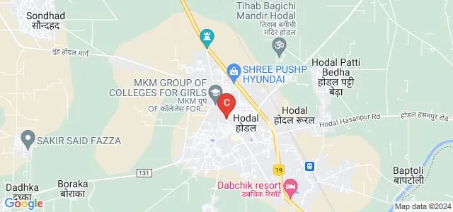 MKM Institute of PGDM, Palwal Map