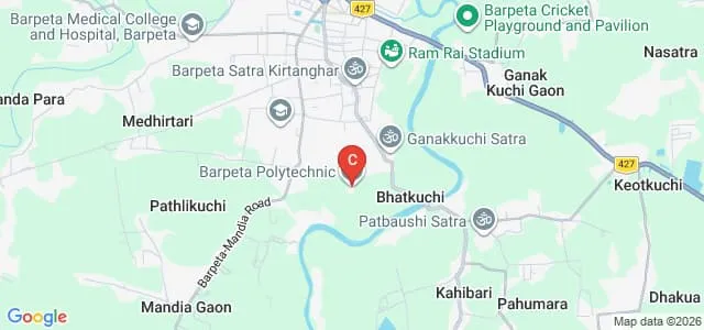 Barpeta Polytechnic, Barpeta Map
