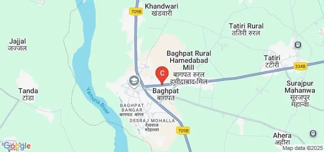 Shri Krishna College of Law, Baghpat Map