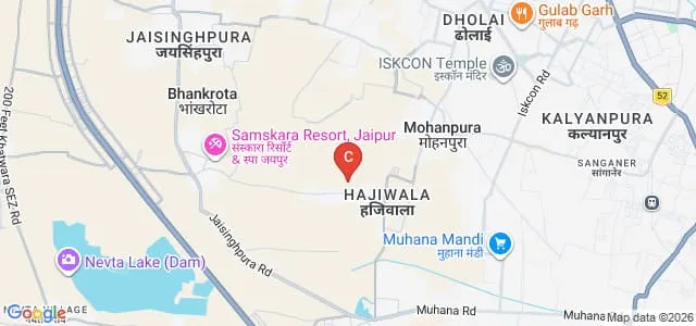 Meera Keshav Mahila Shikshak Prashikshan Mahavidhyalaya, Jaipur Map
