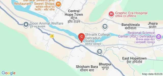 Shivalik College of Engineering, Dehradun Map