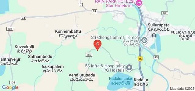 Gokula Krishna College of Pharmacy, Sullurpet Map