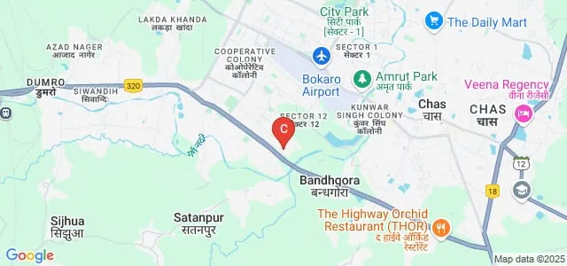 Ran Vijay Smarak Mahavidyalaya, Bokaro Steel City Map