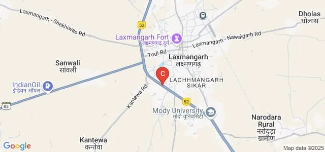 BPS Degree College, Laxmangarh Map