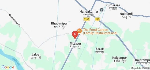Maharaja Nandakumar Mahavidyalaya, Purba Medinipur Map