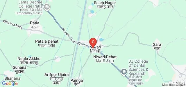 NCR Business School, Modinagar Map