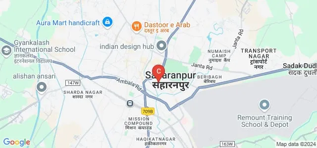 Doon College of Engineering and Technology, Saharanpur Map