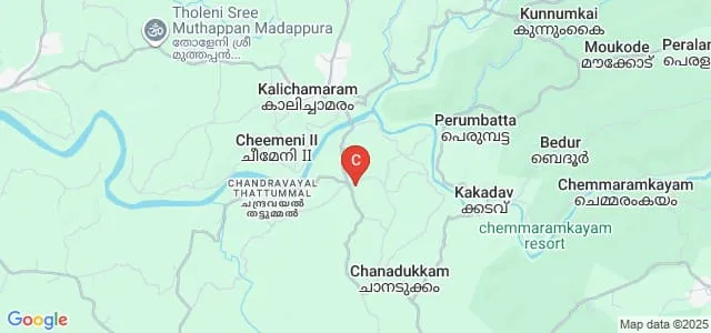 College of Applied Science, Cheemeni Map