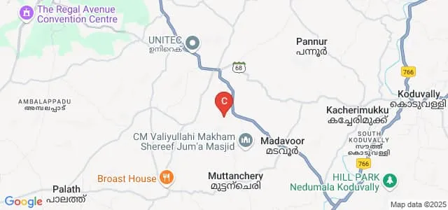 Baithul Izza Arts and Science College, Kozhikode Map