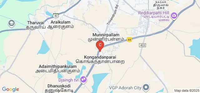 Institute of Road Transport Polytechnic College, Bargur Map
