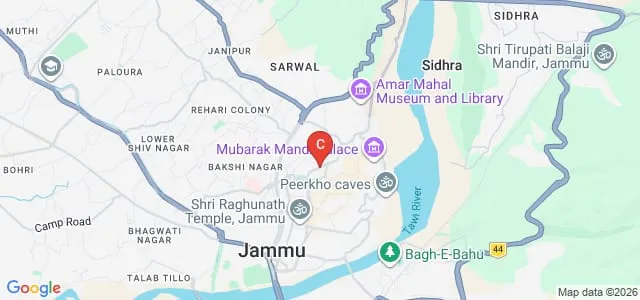 New Millennium National College of Education, Jammu Map