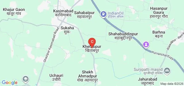 Maa Daulati College of Education, Ghazipur Map