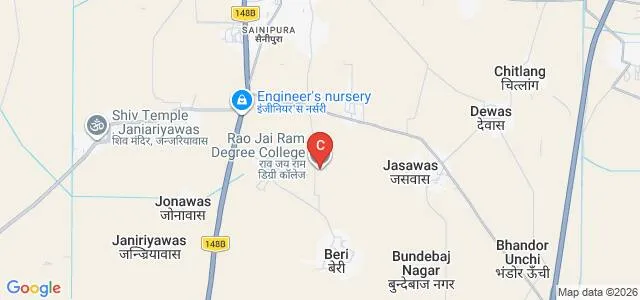 Rao Jai Ram Degree College, Mohindergarh Map