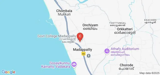 Government College, Madappally Map