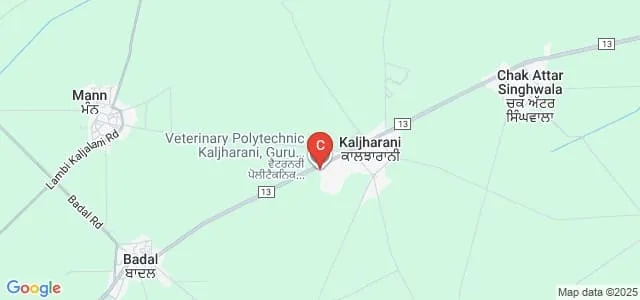 Veterinary Polytechnic, Kaljharani Map