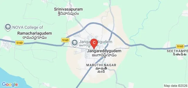 Nova College of Education, Eluru Map