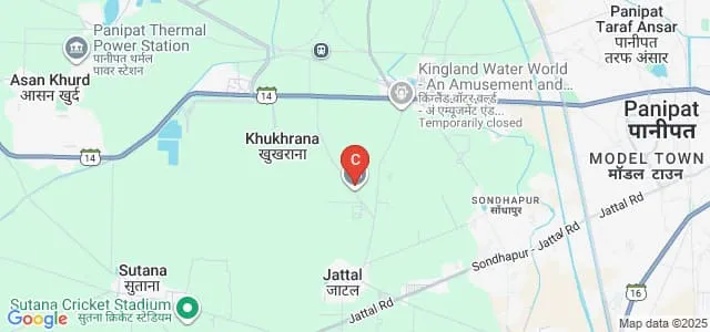Maharishi Kashyap Government Polytechnic, Jattal Map