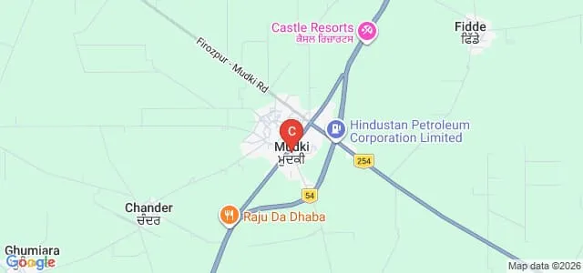 Babe Ke College of Education, Mudki Map
